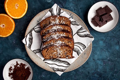 Veganer Orangen-Kokos-Kuchen