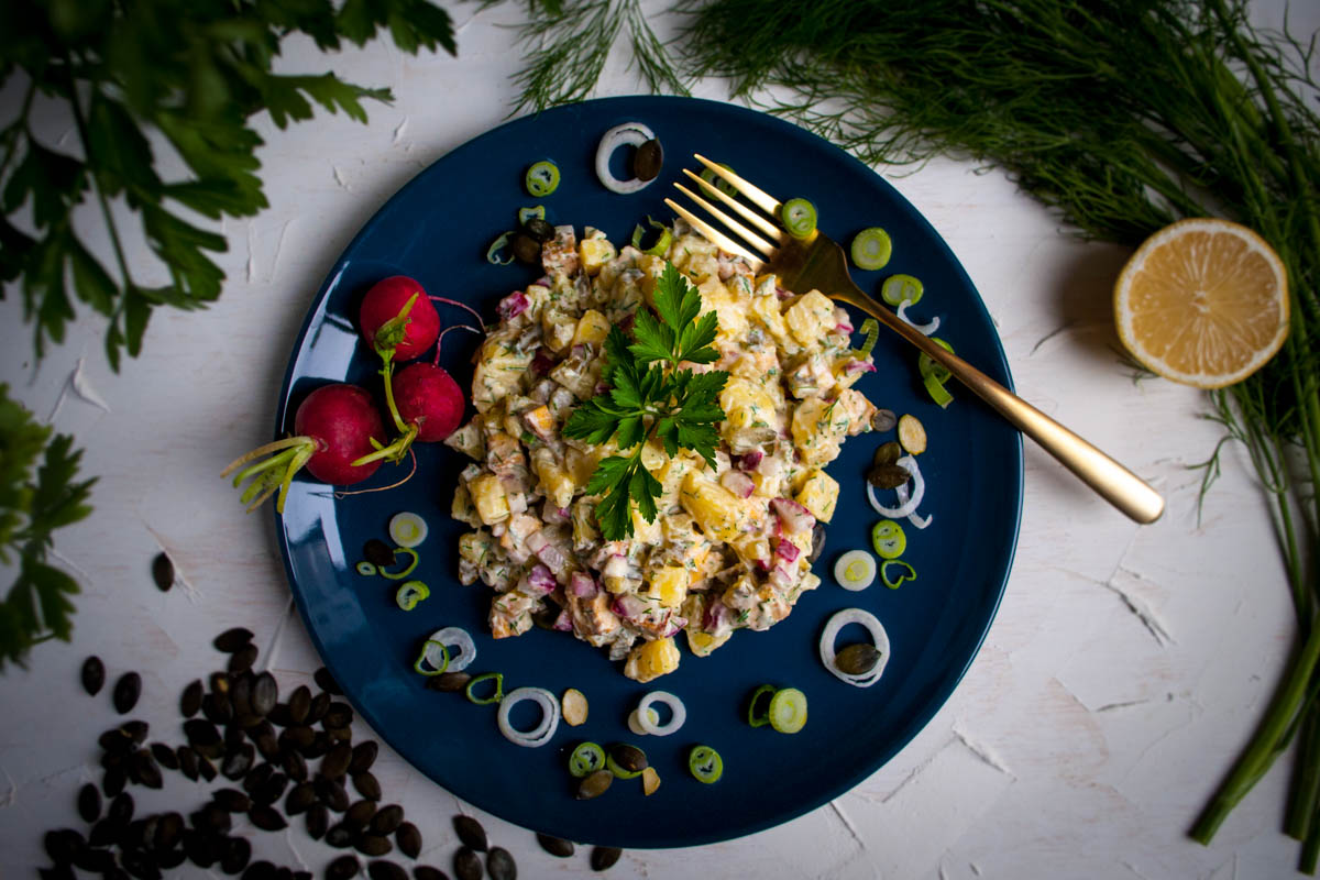 Veganer Kartoffelsalat